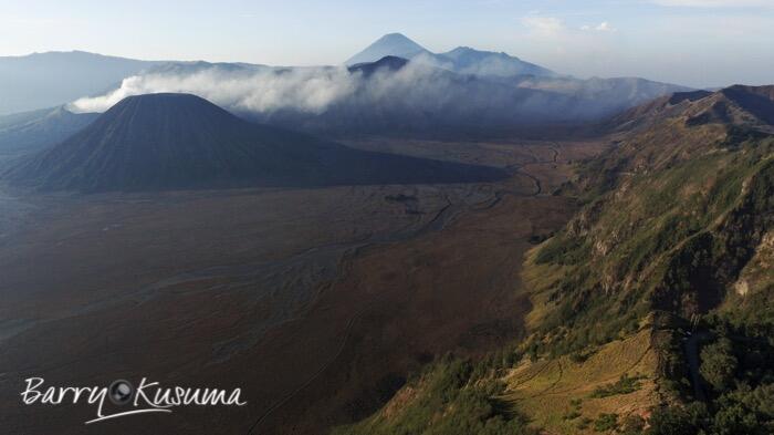 Sisi lain keindahan Gunung Bromo.