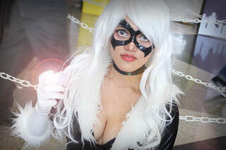Cakep Gan!! Black Cat oleh Astrini Ika di Indonesia Comic Con