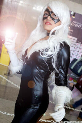 Cakep Gan!! Black Cat oleh Astrini Ika di Indonesia Comic Con