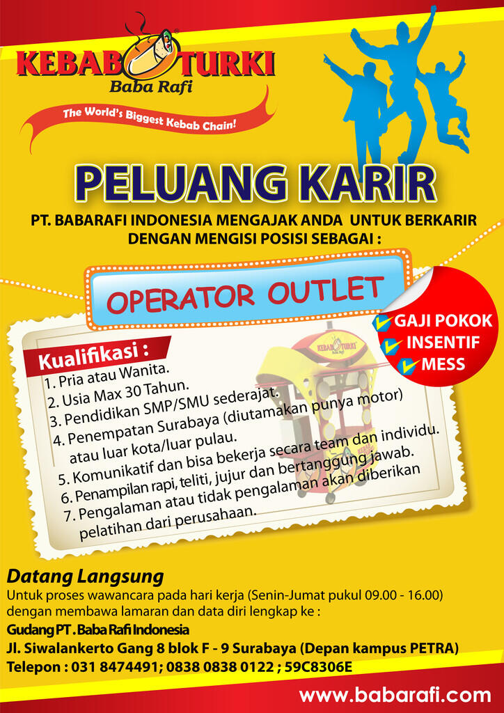 Di Cari Operator Outlet