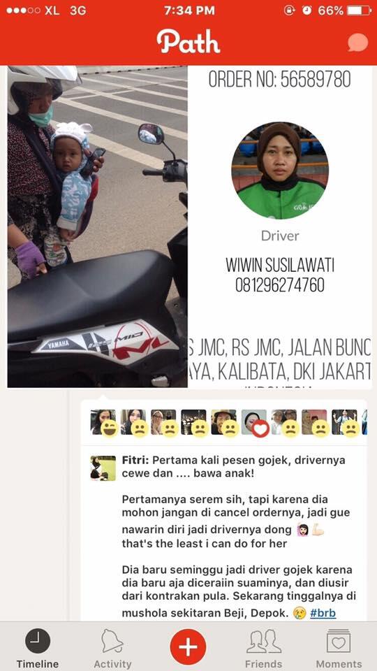 Buat agan/aganwati yang memesan GOJEK sekitaran Depok -Jaksel