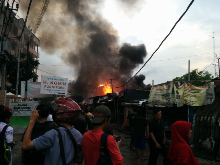 Universitas pamulang kebakaran