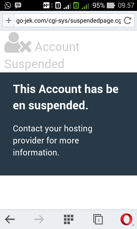 Gojek Suka Suspend Drivernya? Sekarang Gantian Gojek Yang Disuspend