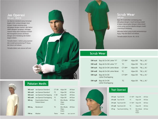 FYI kenapa dokter bedah menggunakan seragam  berwarna  hijau 