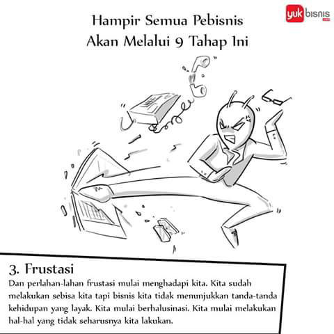 Hampir semua Pebisnis melalui 9 tahap ini &#91;PIC&#93;