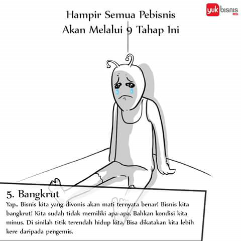 Hampir semua Pebisnis melalui 9 tahap ini &#91;PIC&#93;