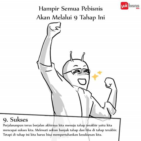 Hampir semua Pebisnis melalui 9 tahap ini &#91;PIC&#93;