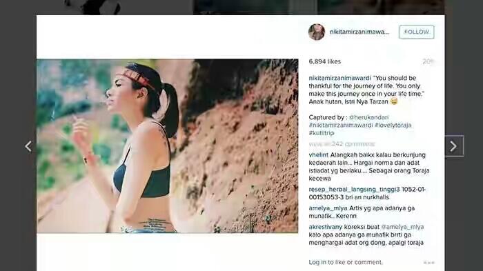 &#91;Berita gak penting&#93; Karena foto ini, Nikita Mirzani kembali dicibir Netizen