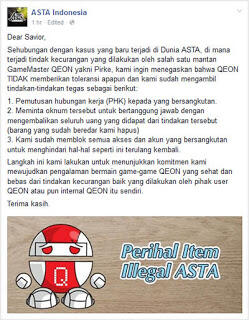 Seorang Game Master Dipecat karena Menyalahgunakan Kekuasaan