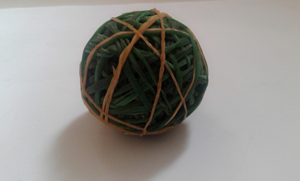 Membuat bola dari Keret gelang