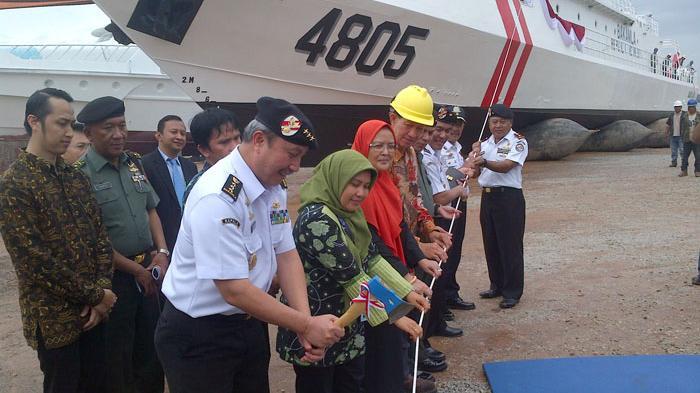 Bangga, Hadirnya Dua Kapal Patroli Buatan Sendiri Amankan Laut Indonesia