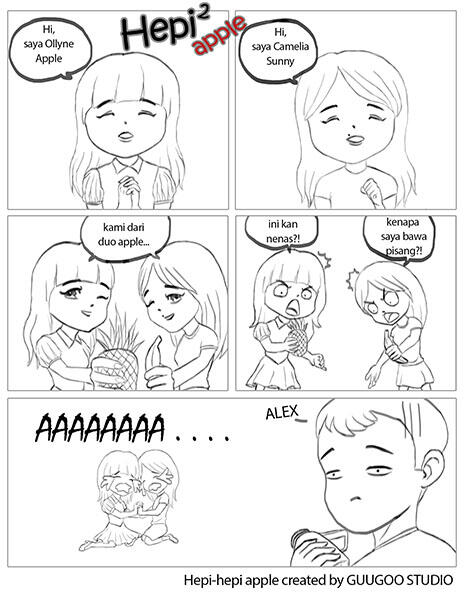 Ollyne Apple Happy Thread (ada tutorials, bahas masalah komik, ilustrasi atau design)