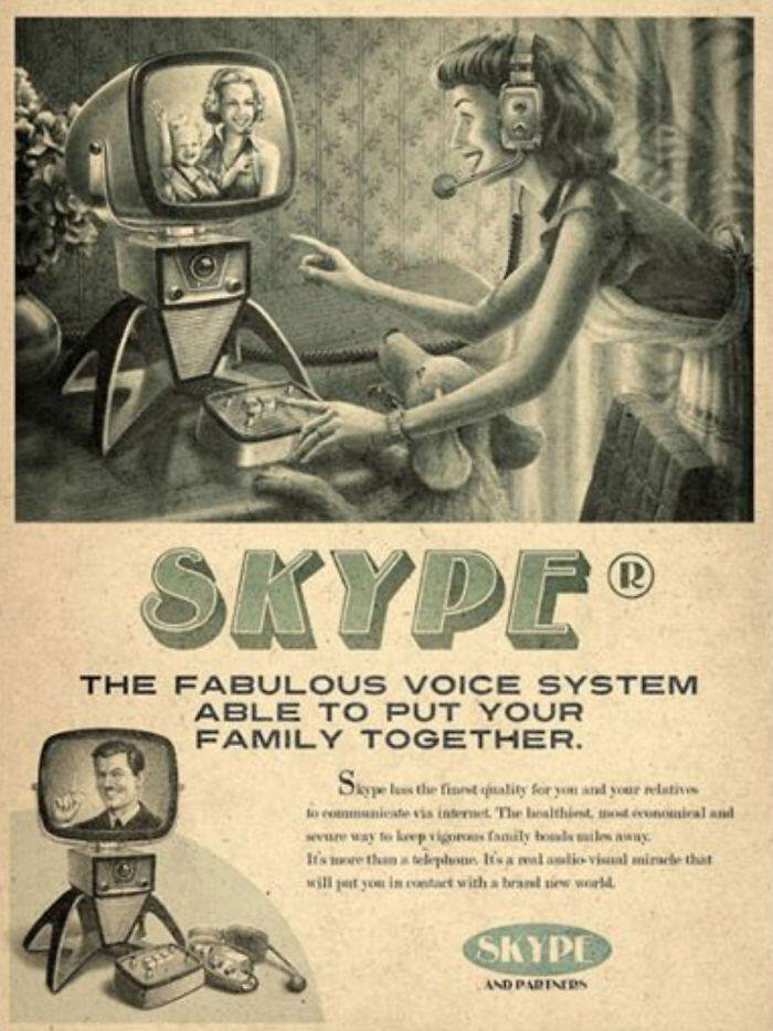 &#91; O P I N I &#93; ? Visualisasi Iklan Sosmed Andai Booming Di Tahun 50-an