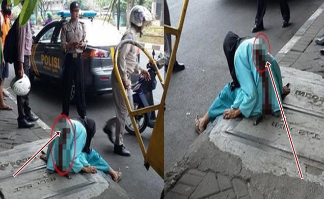 Kasihan Gan, Ada Seorang Nenek Ditusuk Orang Gila