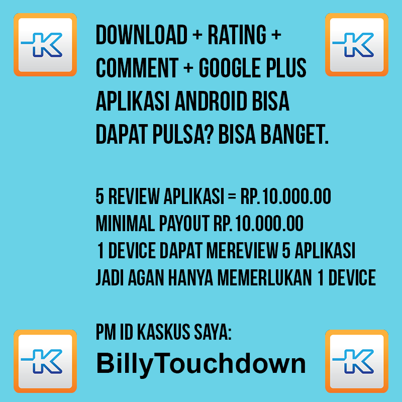 Bisnis rating aplikasi android (Rating aplikasi dapat uang gan KUOTA TERBATAS)