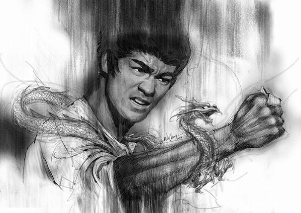 &#91; Artworks &#93; ● Bruce Lee - Sang Naga Abadi