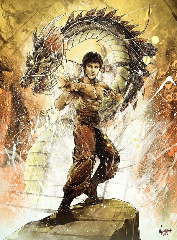 &#91; Artworks &#93; ● Bruce Lee - Sang Naga Abadi