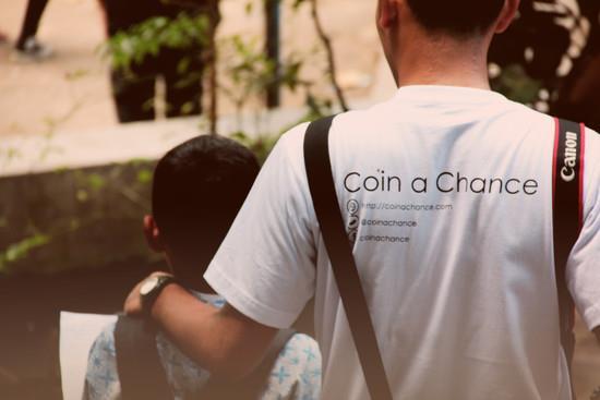 Uang receh bisa bantu anak kurang mampu (Komunitas Coin A Chance Jogja)