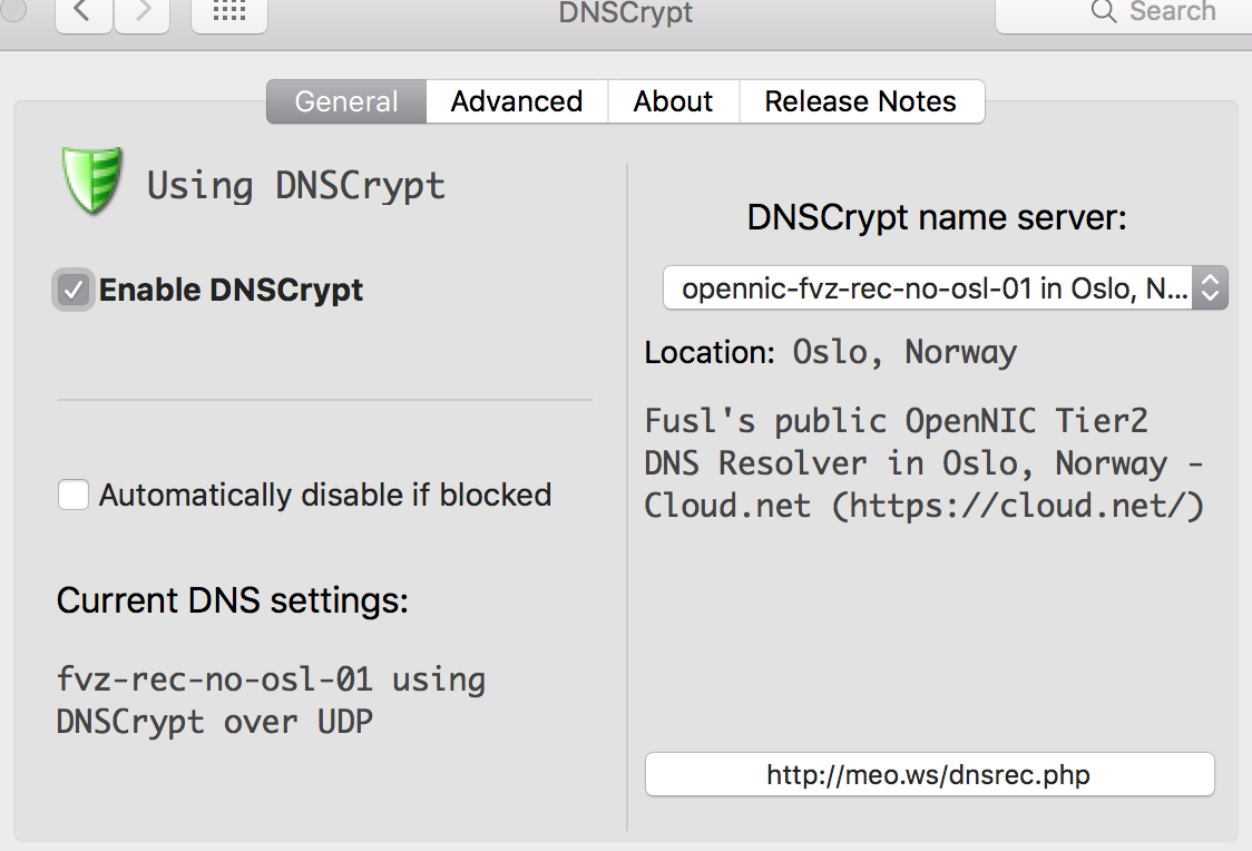 Dnscrypt