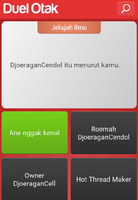 Fakta Menarik Game DUEL OTAK