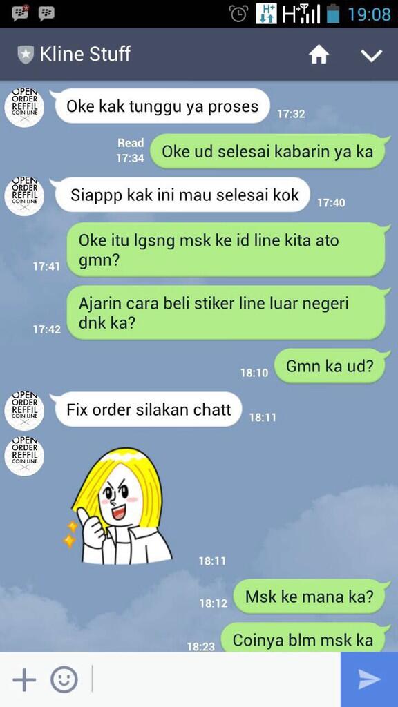 PENIPUAN BERKEDOK REFILL KOIN LINE