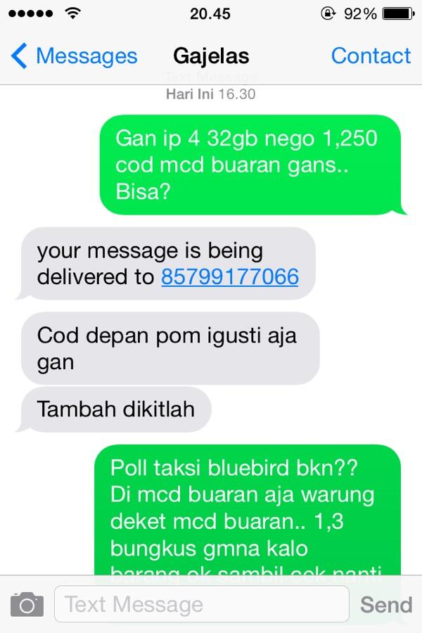 Seller apa Teler nih orang?