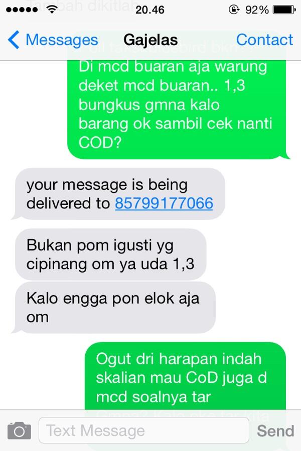 Seller apa Teler nih orang?