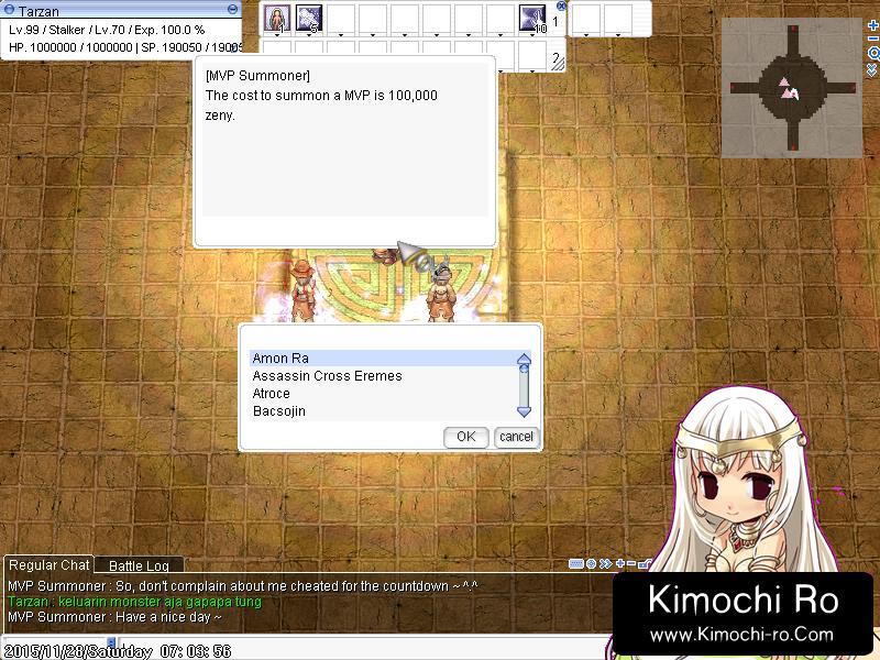 Ragnarok Private Server KimochiRo 99/70