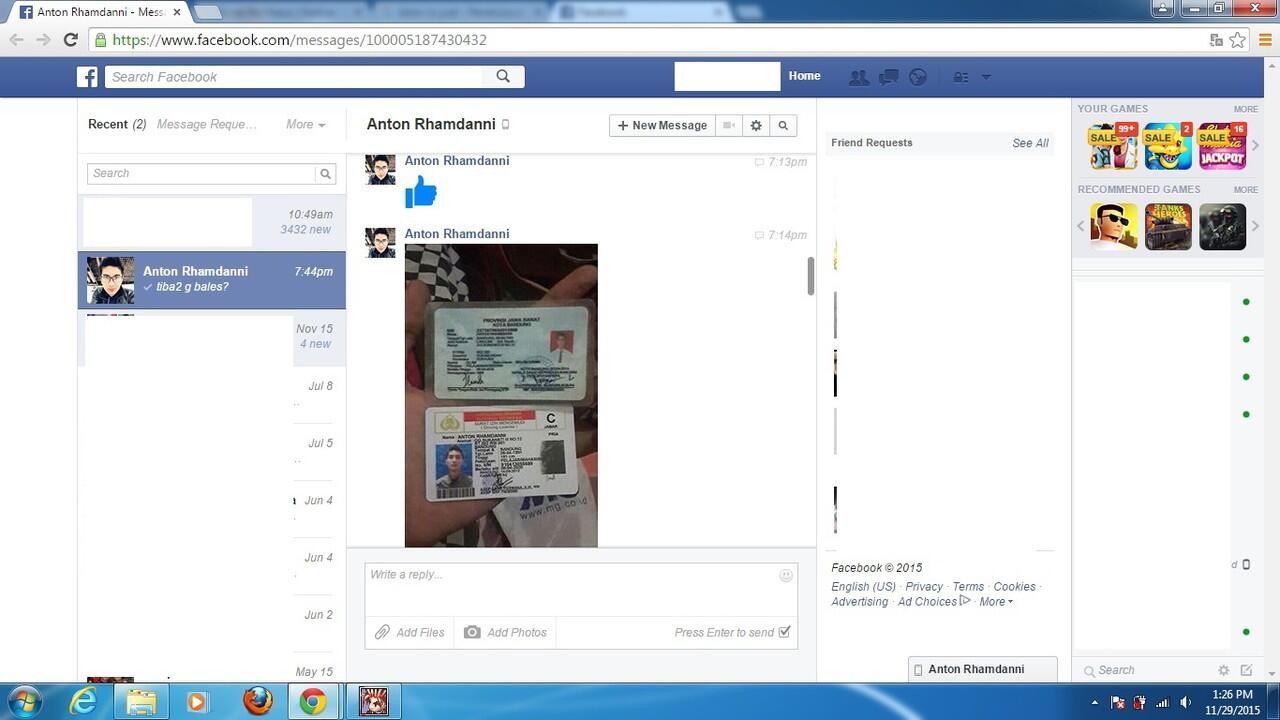Anton Rhamdanni no rek: 34-91-24-20-17 a/n: Nelsen