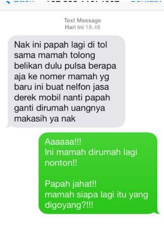 16 Foto balasan SMS penipuan yang bikin ketawa ngakak