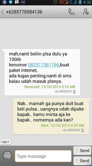 16 Foto balasan SMS penipuan yang bikin ketawa ngakak