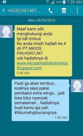 16 Foto balasan SMS penipuan yang bikin ketawa ngakak