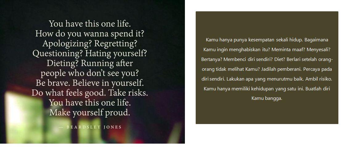 90 Quote Yang Berharga &amp; Memotivasi dalam Kehidupan Sehari-Hari