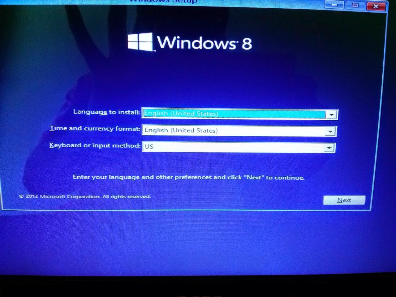 instal windows 8.1 lenovo g40/30 