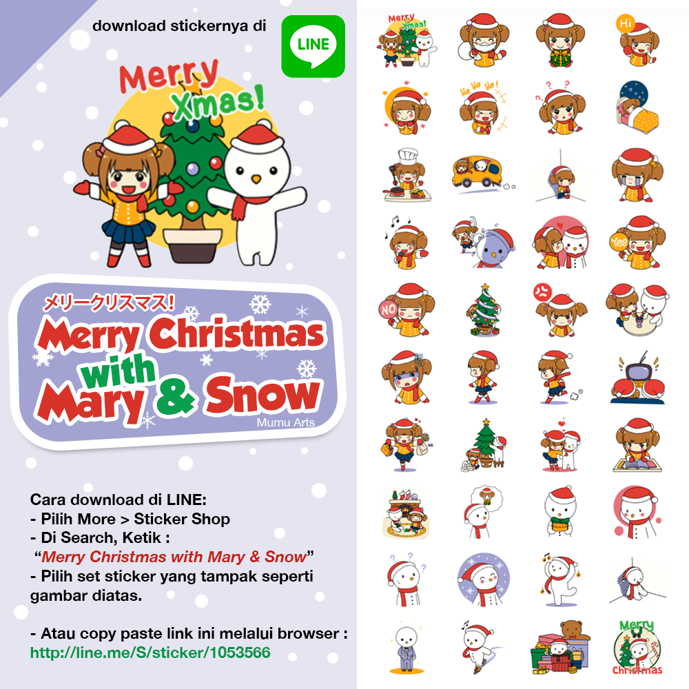 Line Sticker Untuk Natal KASKUS