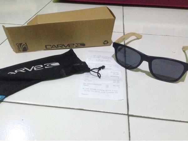 Sunglass Wooden Carve