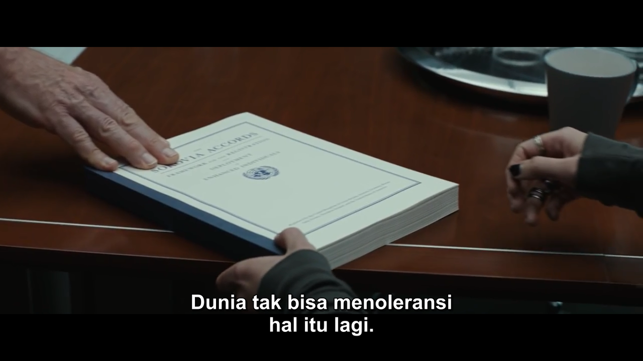 Analisa dan Pembahasan Trailer Captain America : Civil War #1