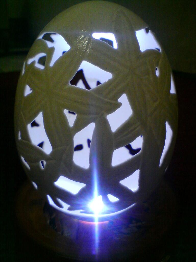 Ternyata &quot;KUlLIT TELUR&quot; Bisa Di Ukir 