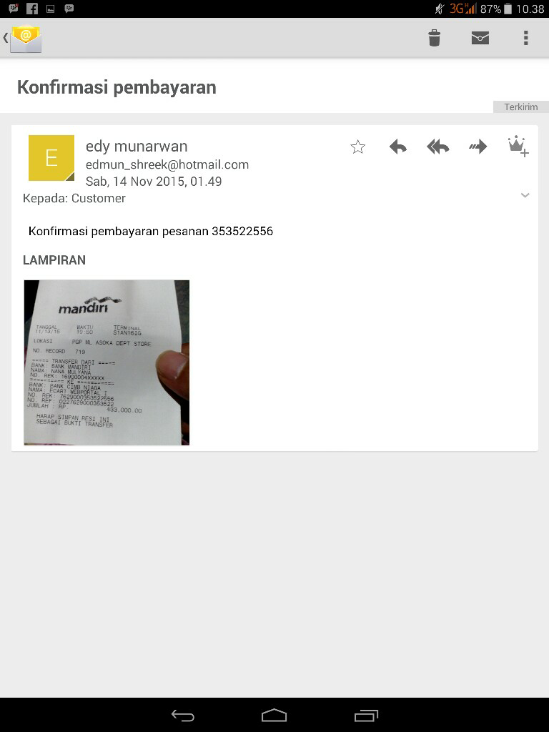 Transaksi di Lazada yang memusingkan kepala