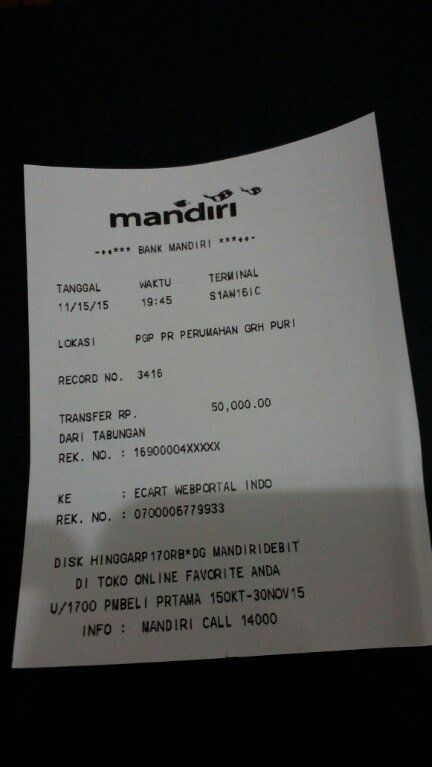 Transaksi di Lazada yang memusingkan kepala