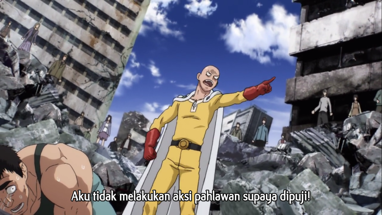 Pahlawan Sejati itu gimana sih ? ala One Punch Man