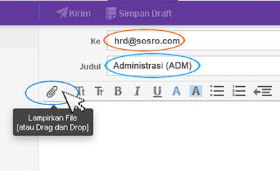 Tutorial Mengirim Surat Lamaran Kerja Via Email 