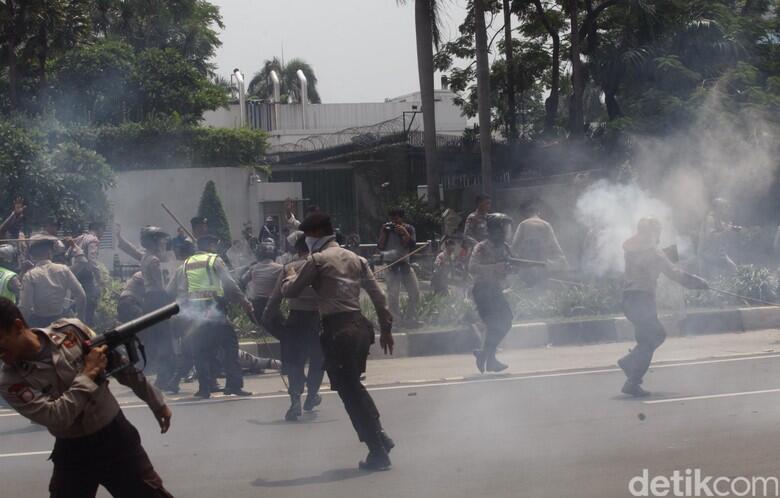 Demo Mahasiswa Papua di Bundaran HI Berujung RIcuh