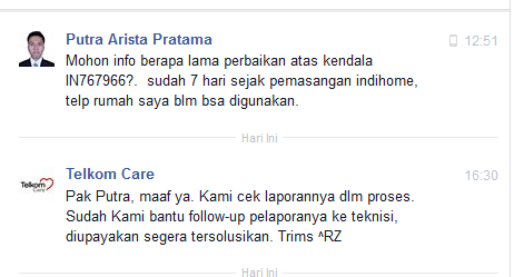 KECEWA DENGAN LAYANAN INDIHOME TELKOM STO KLENDER