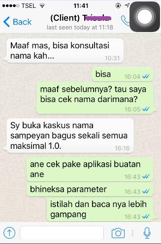 ## BHINEKSA ## | Analisa Potensi Kehidupan Dari Nama Dan Waktu Kelahiran