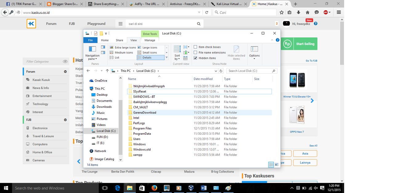 Asking Folder , Gaada di google