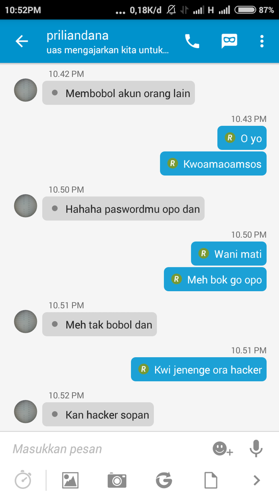 Hacker Versi Temen Ane