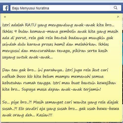 Istri Adalah RATU (tamparan buat cowok dan cewek)
