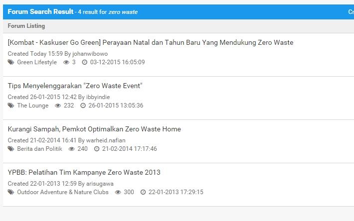 &#91;Kombat - Kaskuser Go Green&#93; Perayaan Natal dan Tahun Baru Yang Mendukung Zero Waste