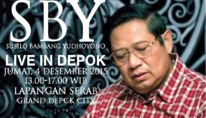 Heboh, SBY Gelar Konser Musik di Depok